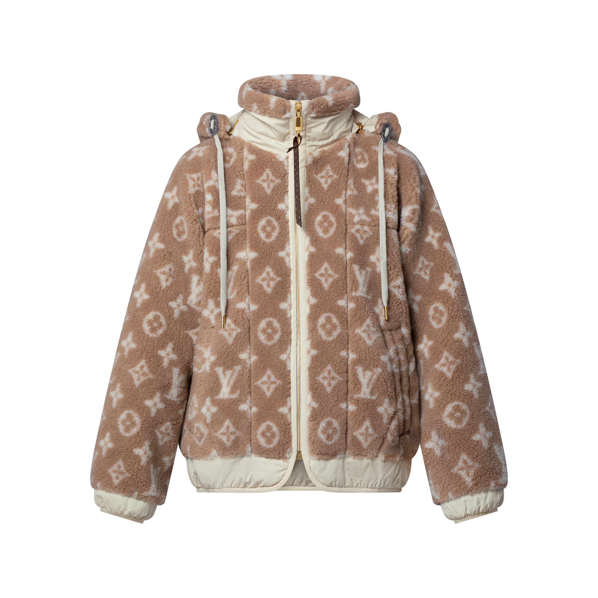 Louis Vuitton フード付きジャケット 34 Monogram Fleece Hooded Jacket - Ready-to-Wear | LOUIS VUITTON